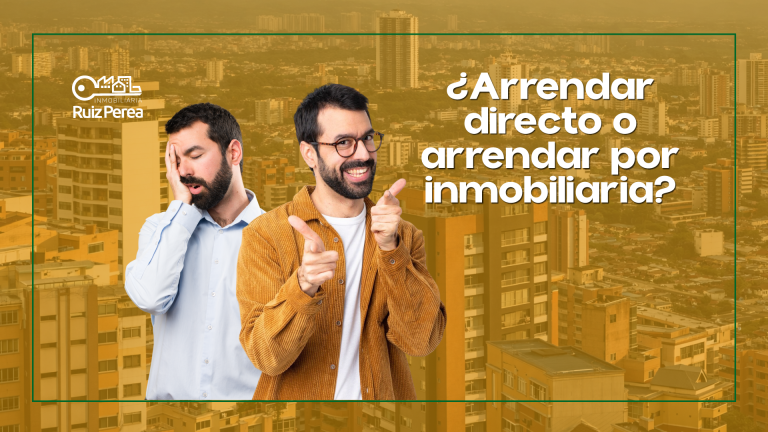 Arrendar por inmobiliaria